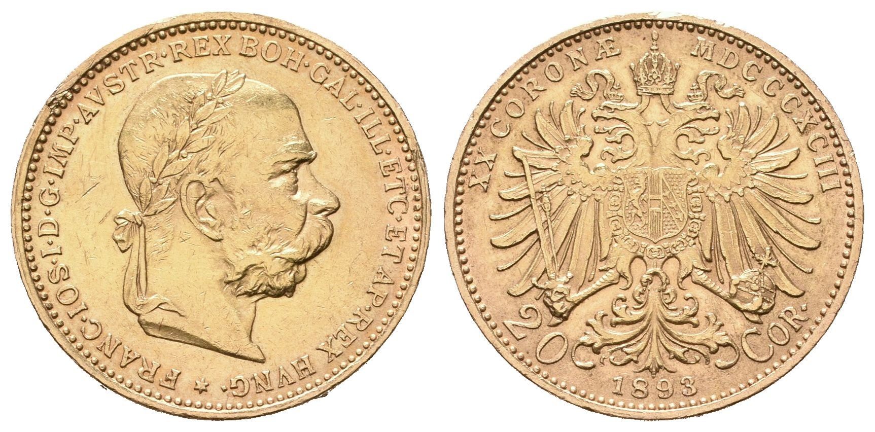 20 Koruna 1893