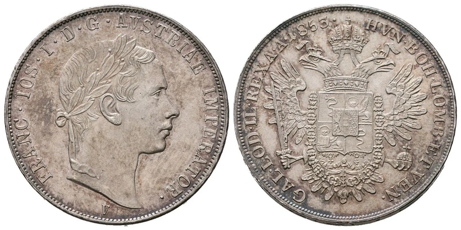 Konvenční měna, 1848 - 1857 — 1