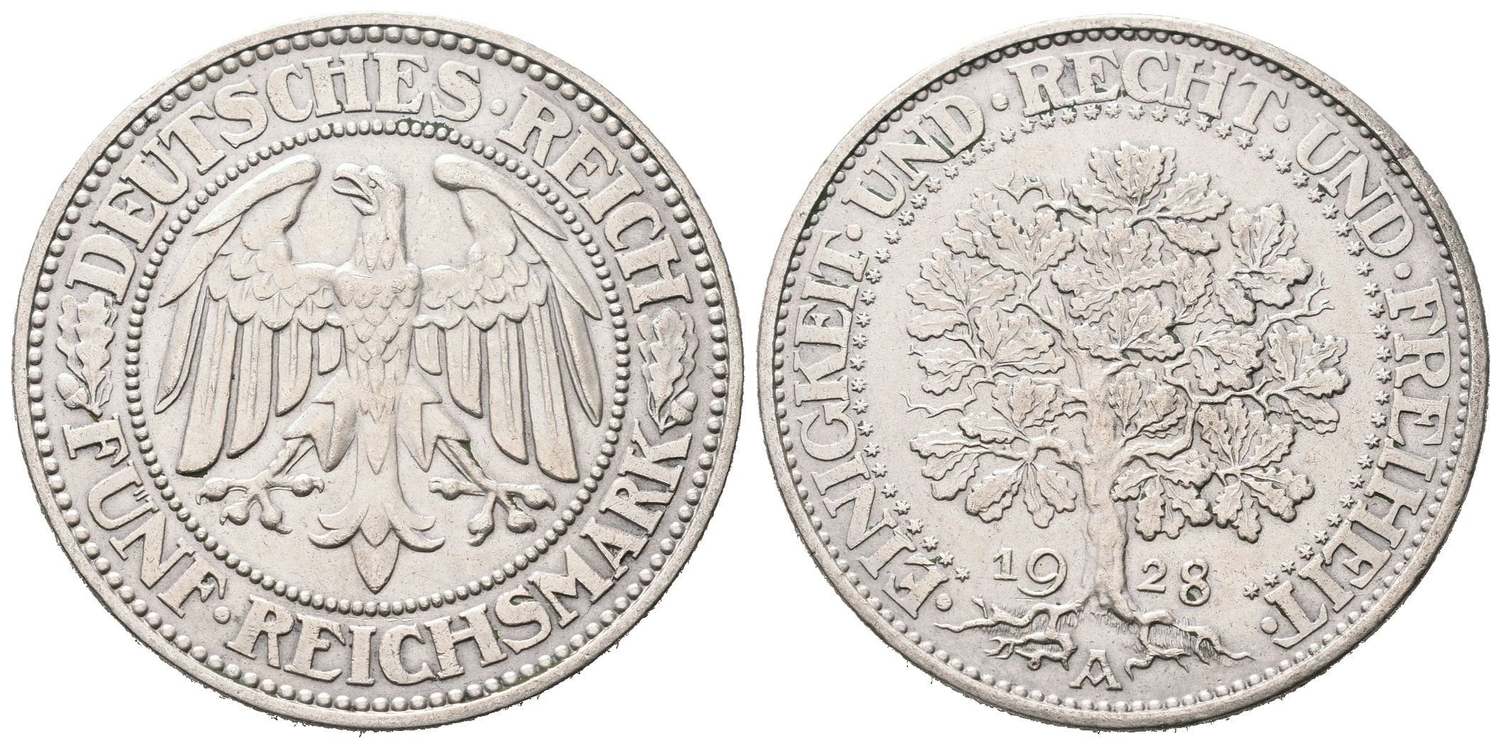 Výmar, 5 Marka 1928 A