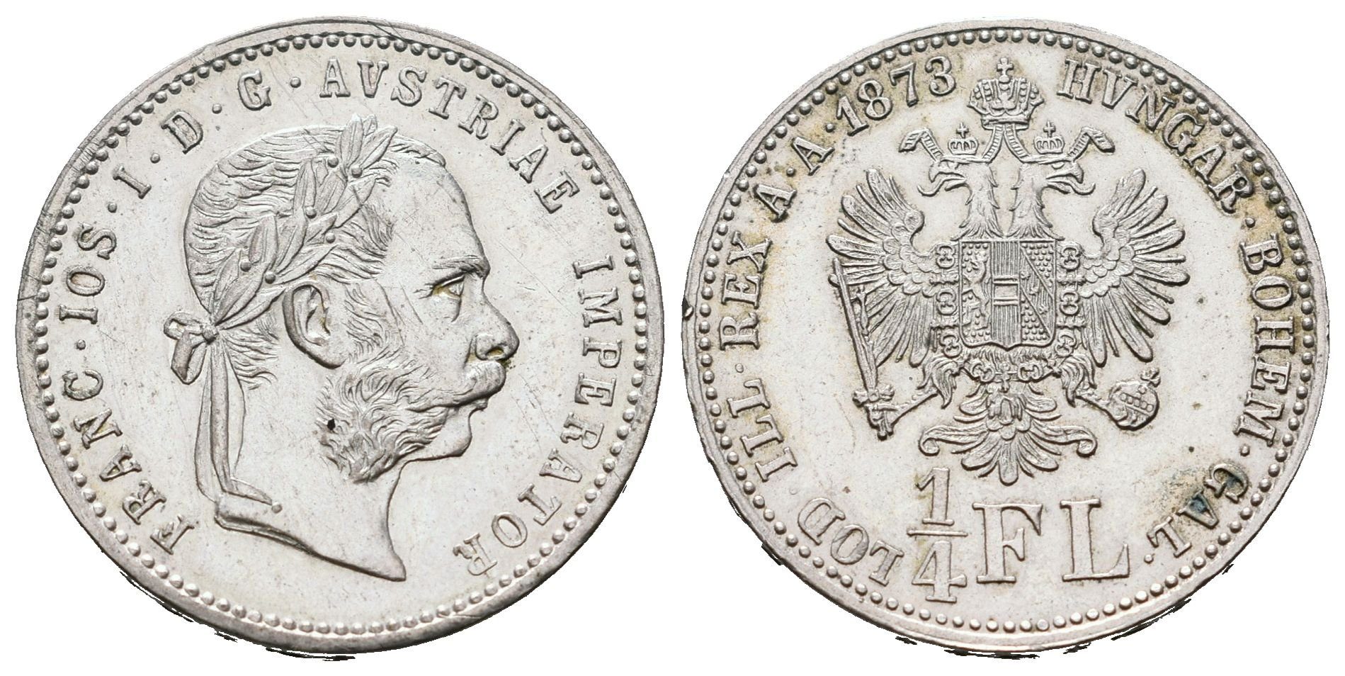 1/4 Zlatník 1873