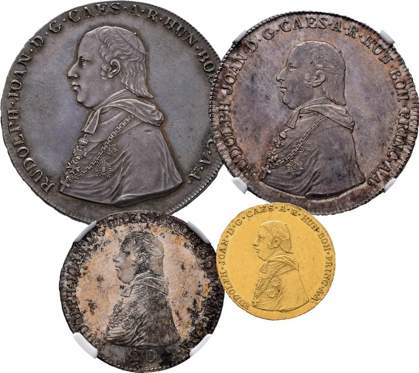 Olomouc - arcibiskupství, Rudolf Jan, 1819 - 1831 — 1