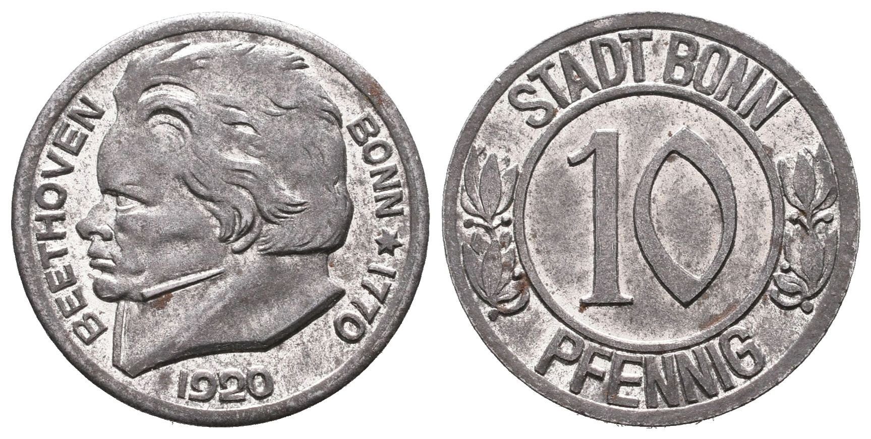 Bonn, 10 Pfennig 1920
