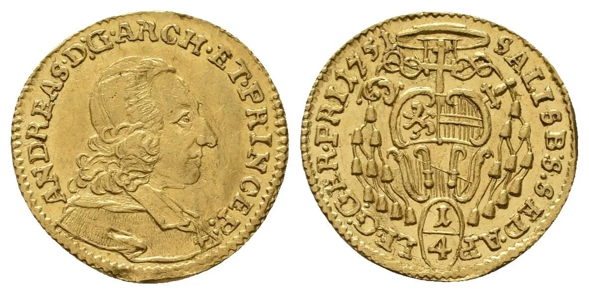 Salzburg, Andreas Jakob Dietrichstein, 1747 - 1753 — 1