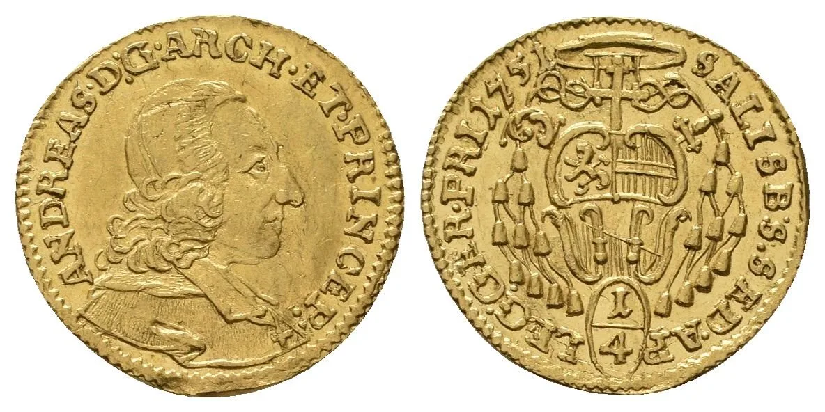 Salzburg, Andreas Jakob Dietrichstein, 1747 - 1753 — 1