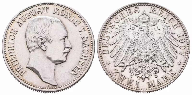 Sasko, 2 Marka 1907 E