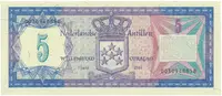 Nizozemské Antily, 5 Gulden 1984, P.15b - fotografie 2