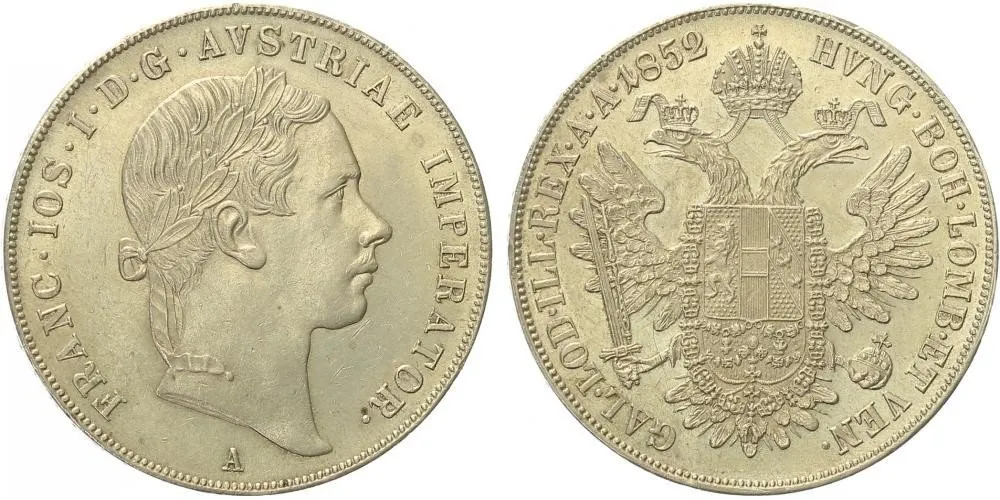 Konvenční měna, 1848 - 1857 — 1