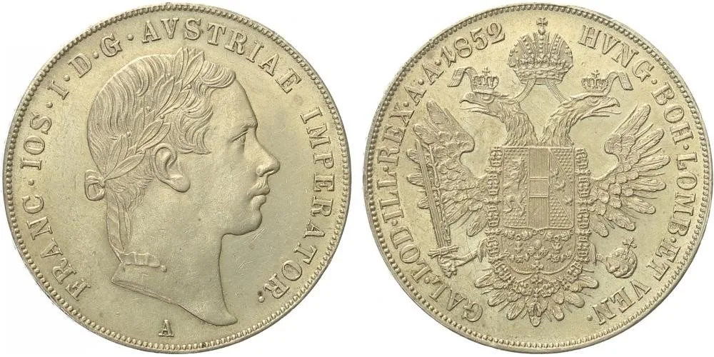 Konvenční měna, 1848 - 1857 — 1