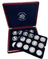 Sada - Největší osobnosti Českého národa - 24 Kusů (Ag 696g, 999/1000) + Etue, Certifikát, Proof - fotografie 8