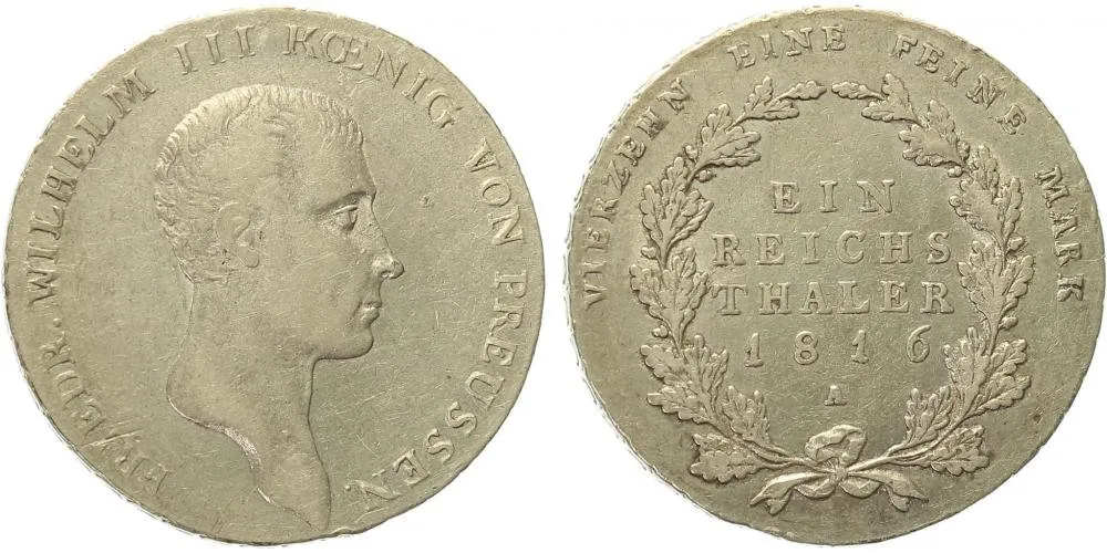 Prusko, Friedrich Wilhelm III., 1797 - 1840 — 1