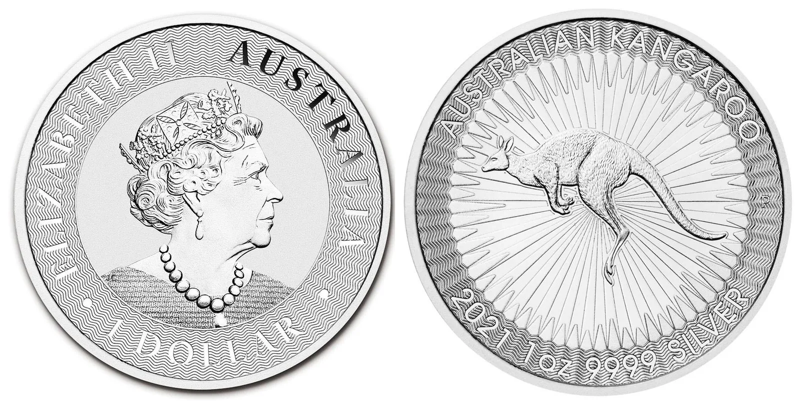 Austrálie, Dollar 2021 - Kangaroo