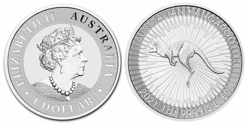 Austrálie, Dollar 2021 - Kangaroo