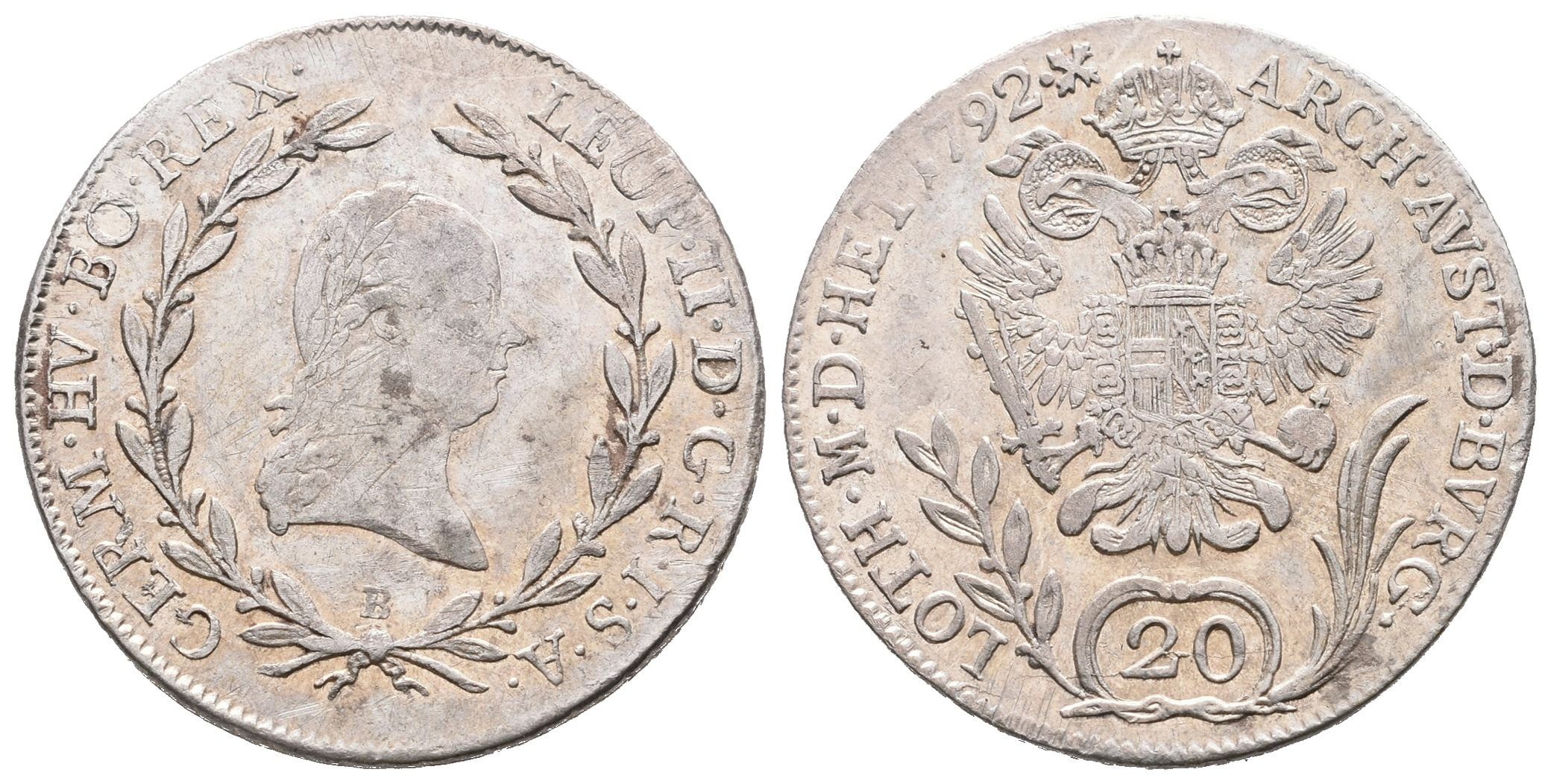 20 Krejcar 1791 B