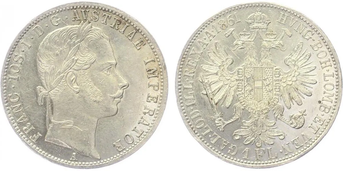 Rakouská a spolková měna, 1857 - 1892 — 1