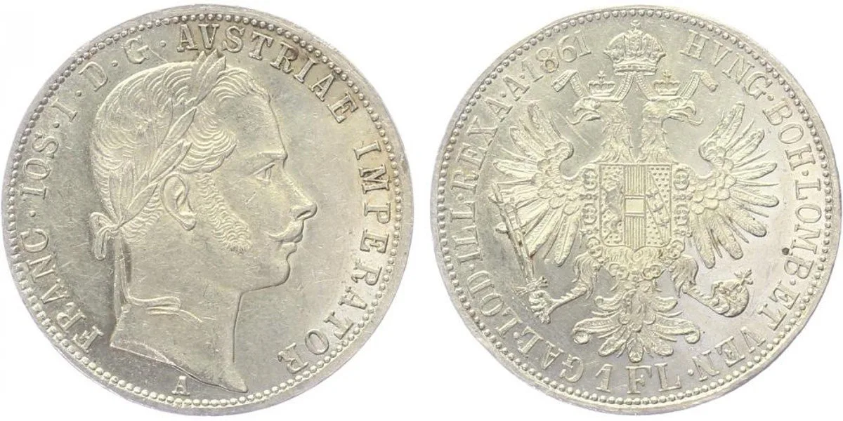 Rakouská a spolková měna, 1857 - 1892 — 1