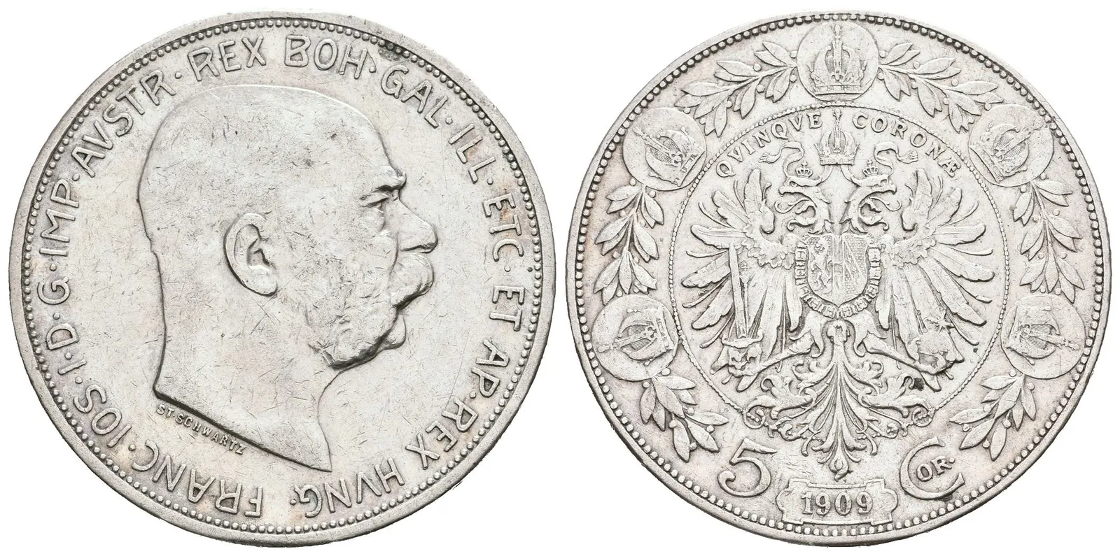 5 Koruna 1909