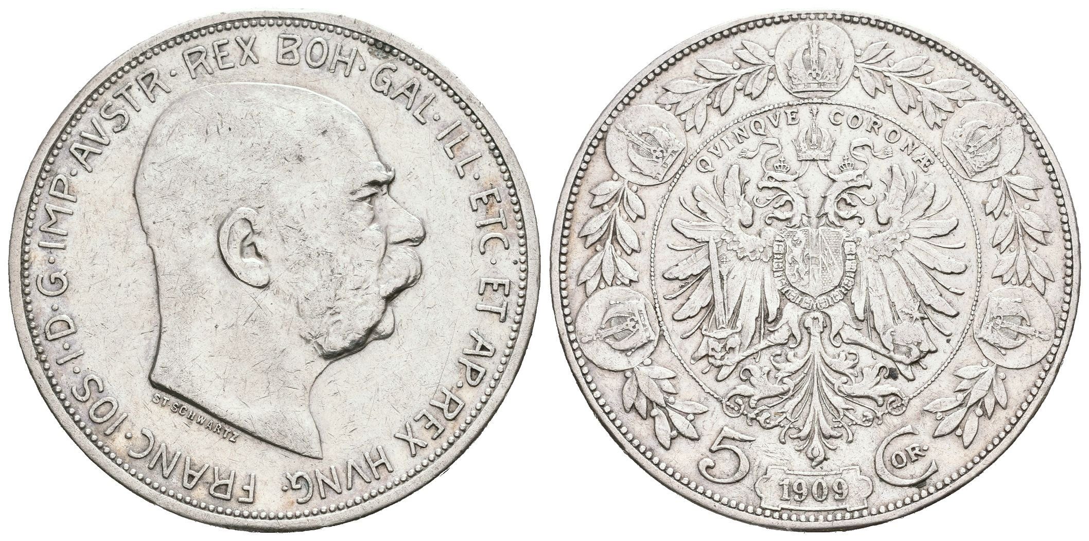 5 Koruna 1909