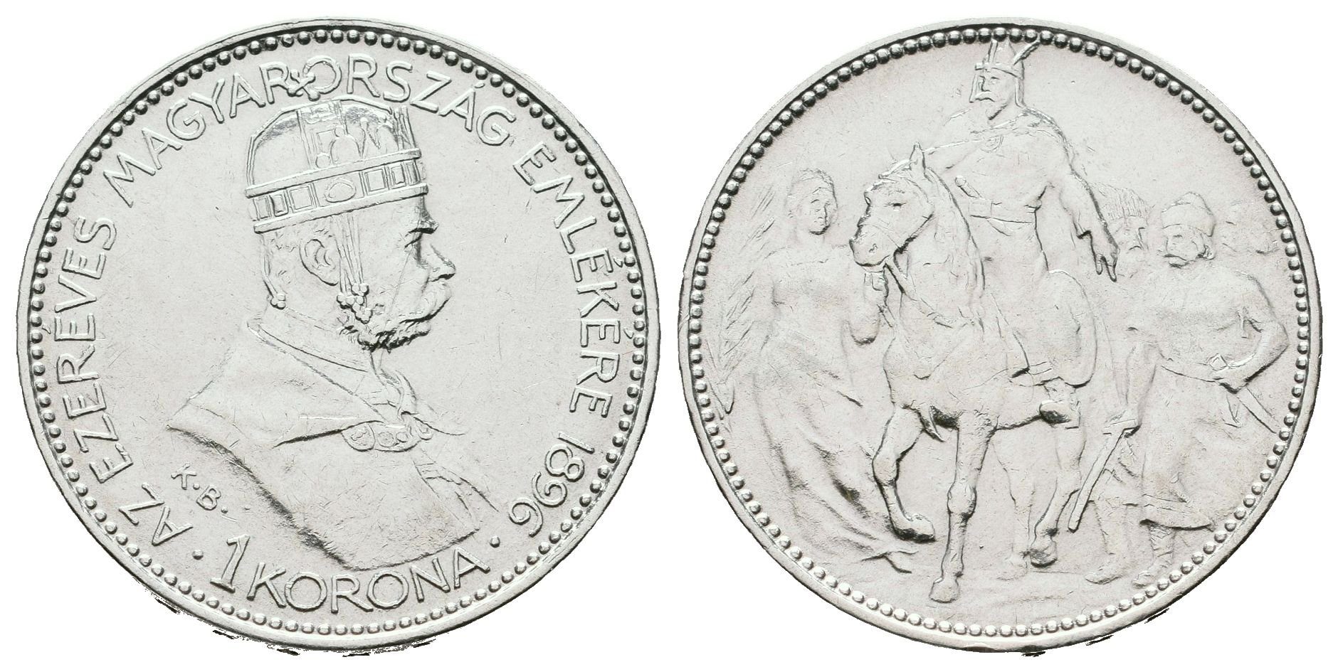 1 Koruna 1896 KB - jubilejní