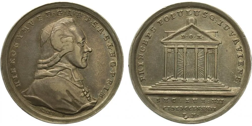 Salzburg - arcibiskupství, Hyeronymus Colloredo, 1772 - 1803 — 1