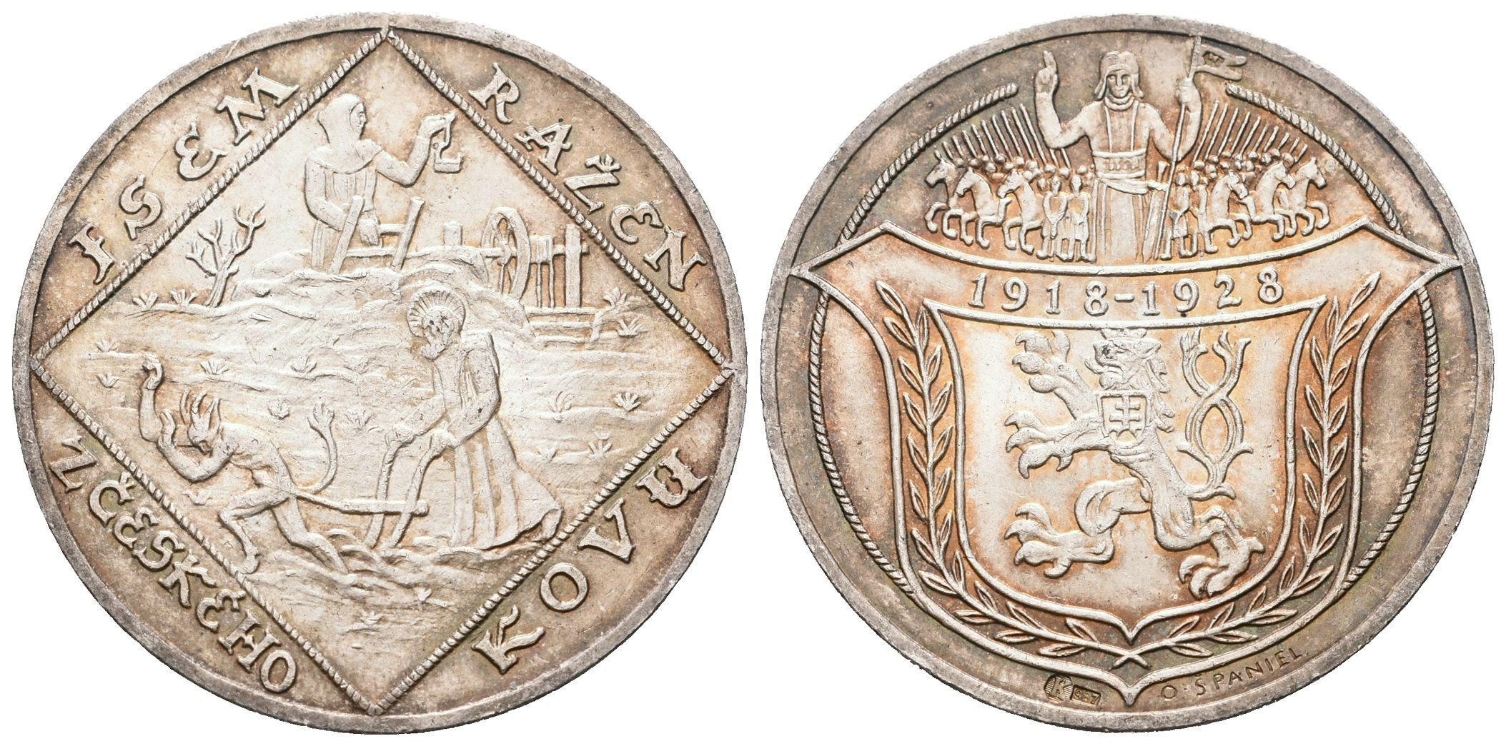 AR Medaile 1928 - 10. výročí vzniku ČSR