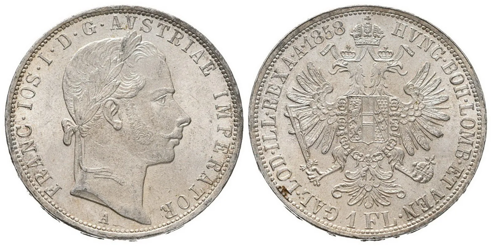Rakouská a spolková měna, 1857 - 1892 — 1