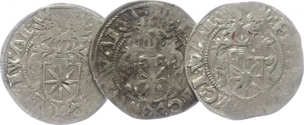 Waldeck, Franz, Wilhelm Ernst, Christian a Vollrath, 1588 - 1597 — 1