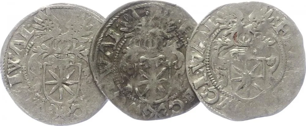 Waldeck, Franz, Wilhelm Ernst, Christian a Vollrath, 1588 - 1597 — 1