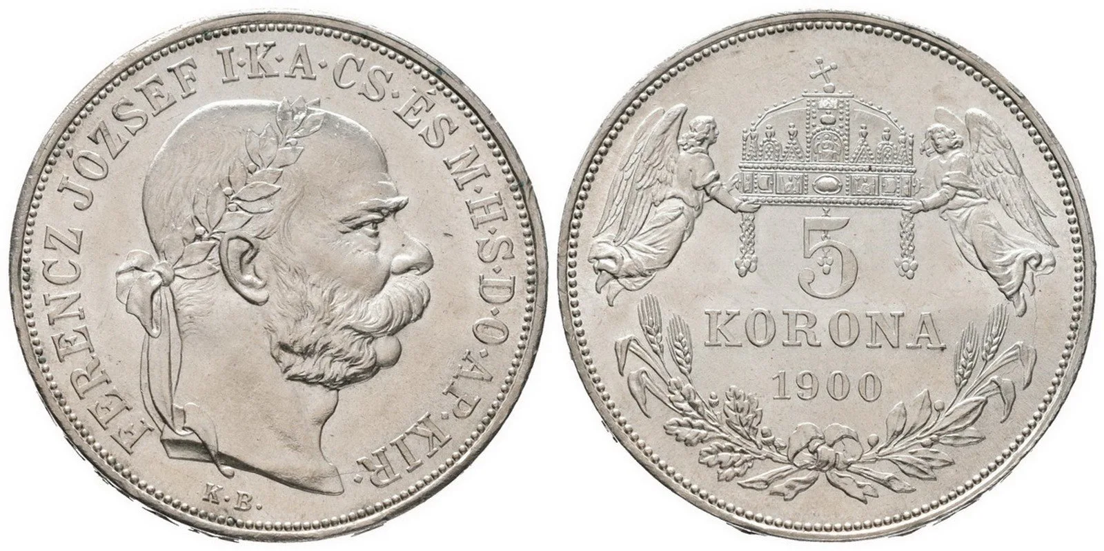 Korunová měna, 1892 - 1918 — 1