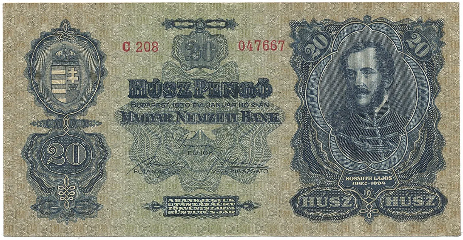 Maďarská platidla na československém území 1938-1945 — 1