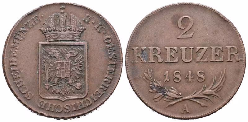 Revoluce, 6 Krejcar 1848