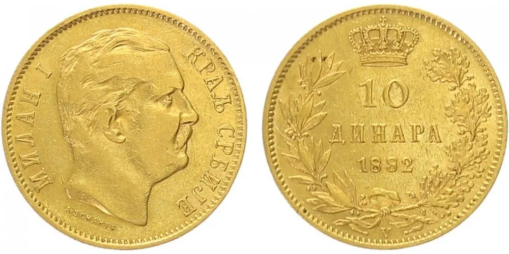 Srbsko, Milan Obrenovič IV., 1868 - 1889 — 1