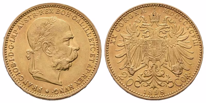 20 Koruna 1898