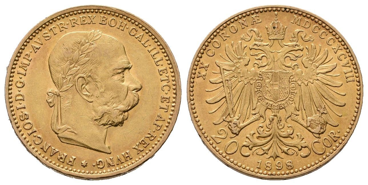 20 Koruna 1898