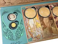 Soubor medailí Alfons Mucha - fotografie 5