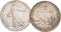 Francie, 2 Frank 1915 - 1919 - fotografie 2