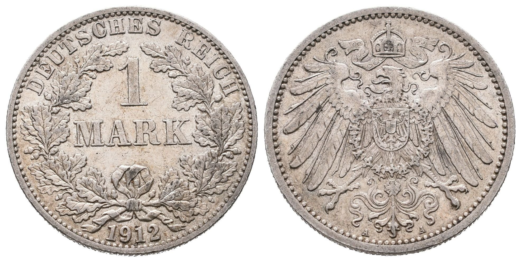 Německé císařství, 1 Marka 1912 A