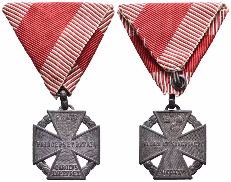 Karlův vojenský kříž, značený