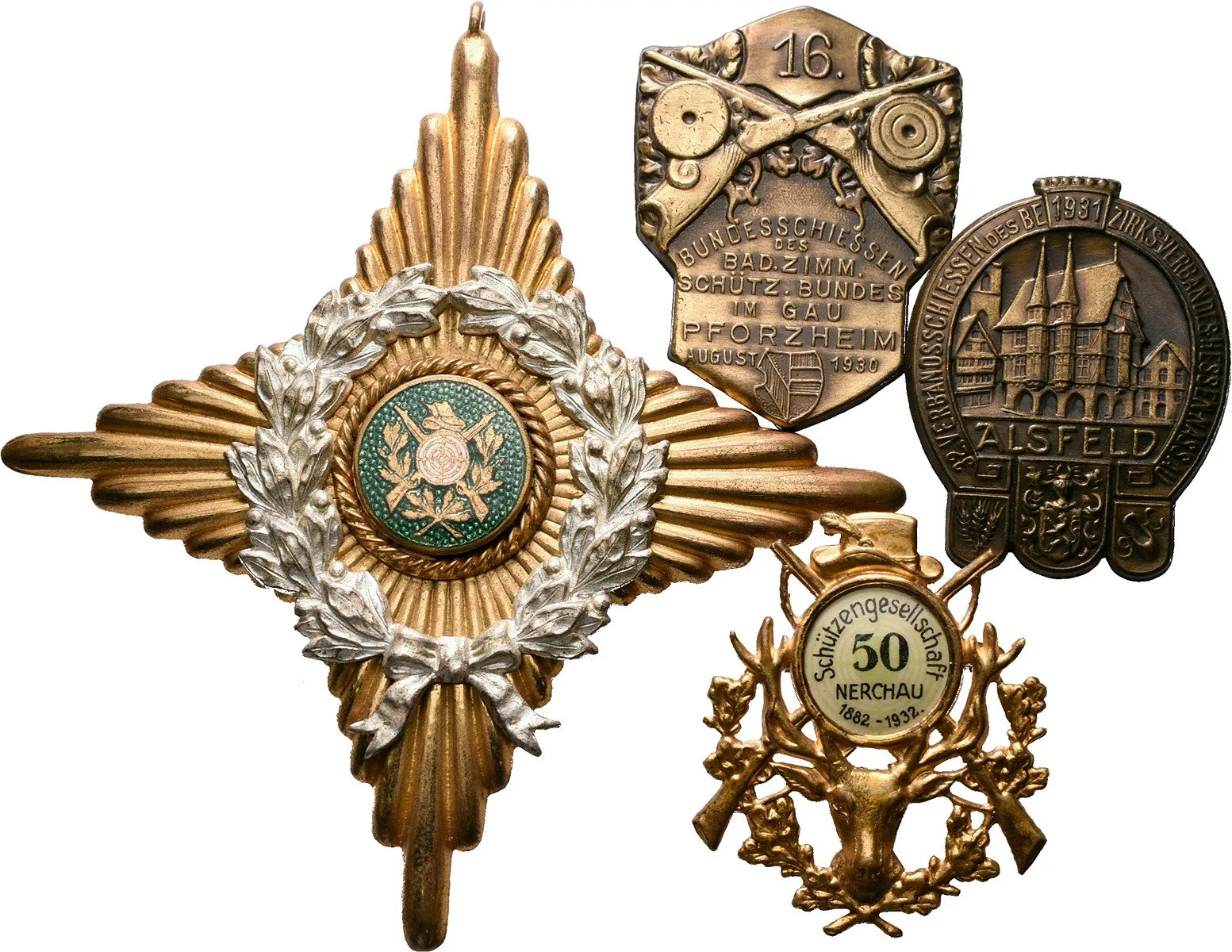 Střelecké medaile - cizina — 1
