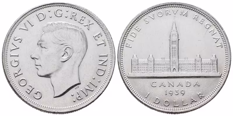 Kanada, Dollar 1939