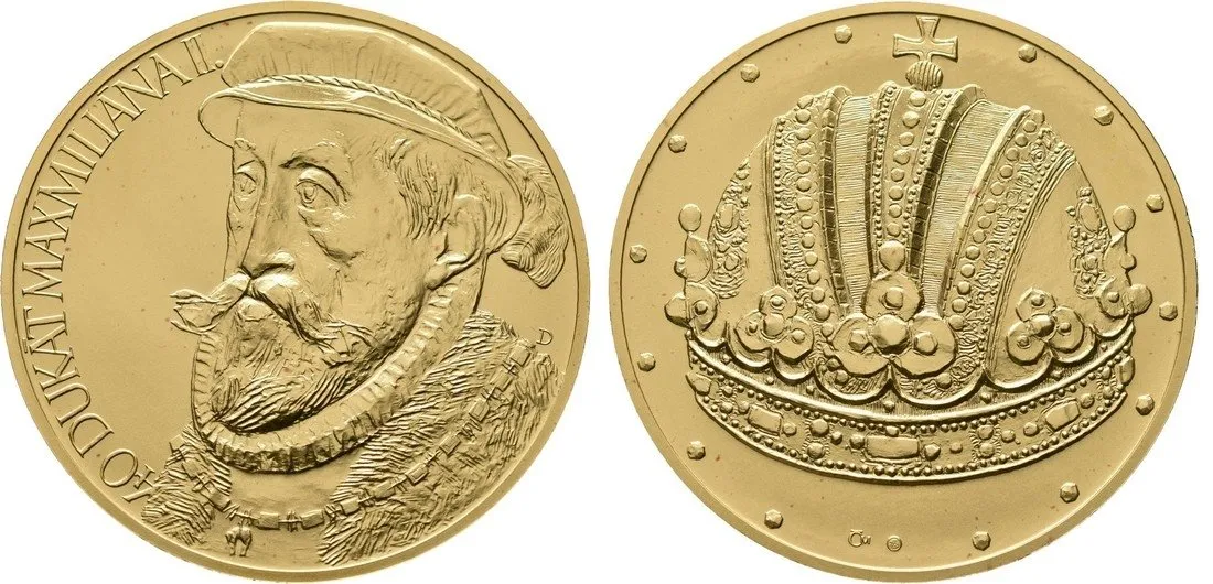 Medaile 2009 - 40 Dukát Maximiliana II.