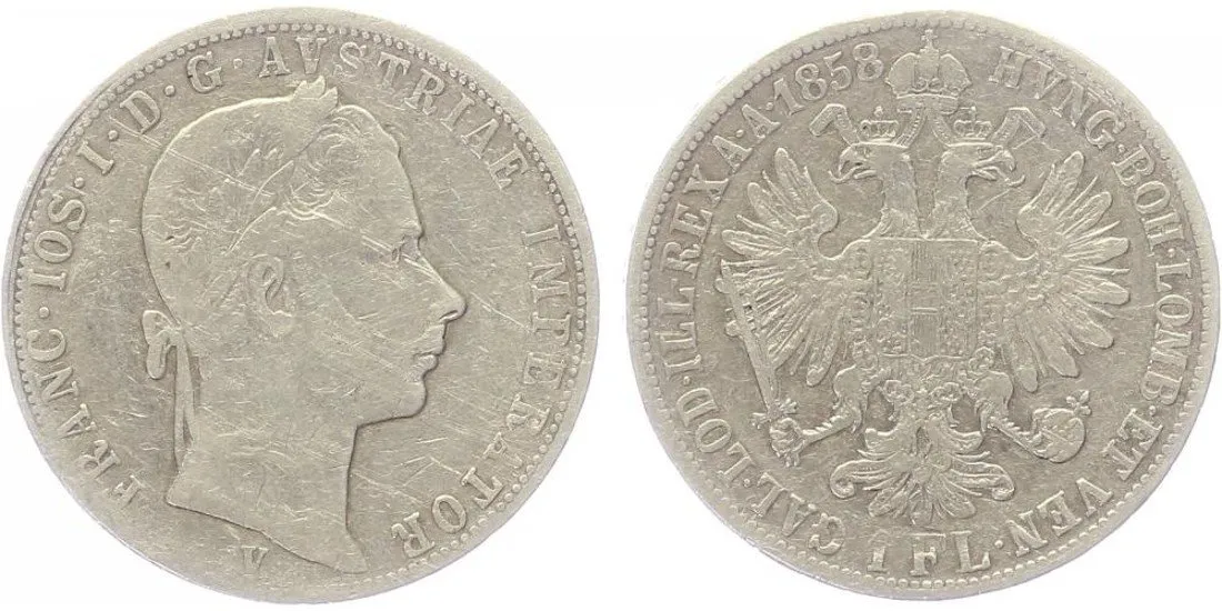 Rakouská a spolková měna, 1857 - 1892 — 1
