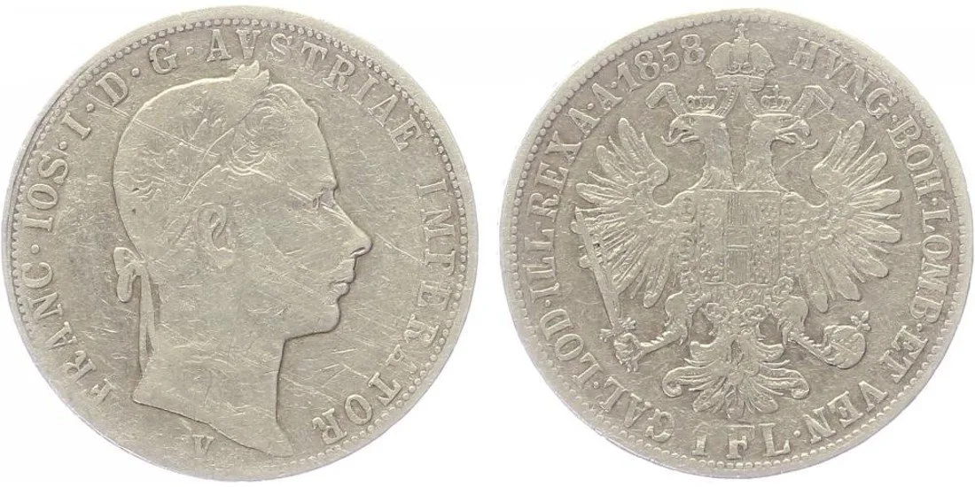 Rakouská a spolková měna, 1857 - 1892 — 1