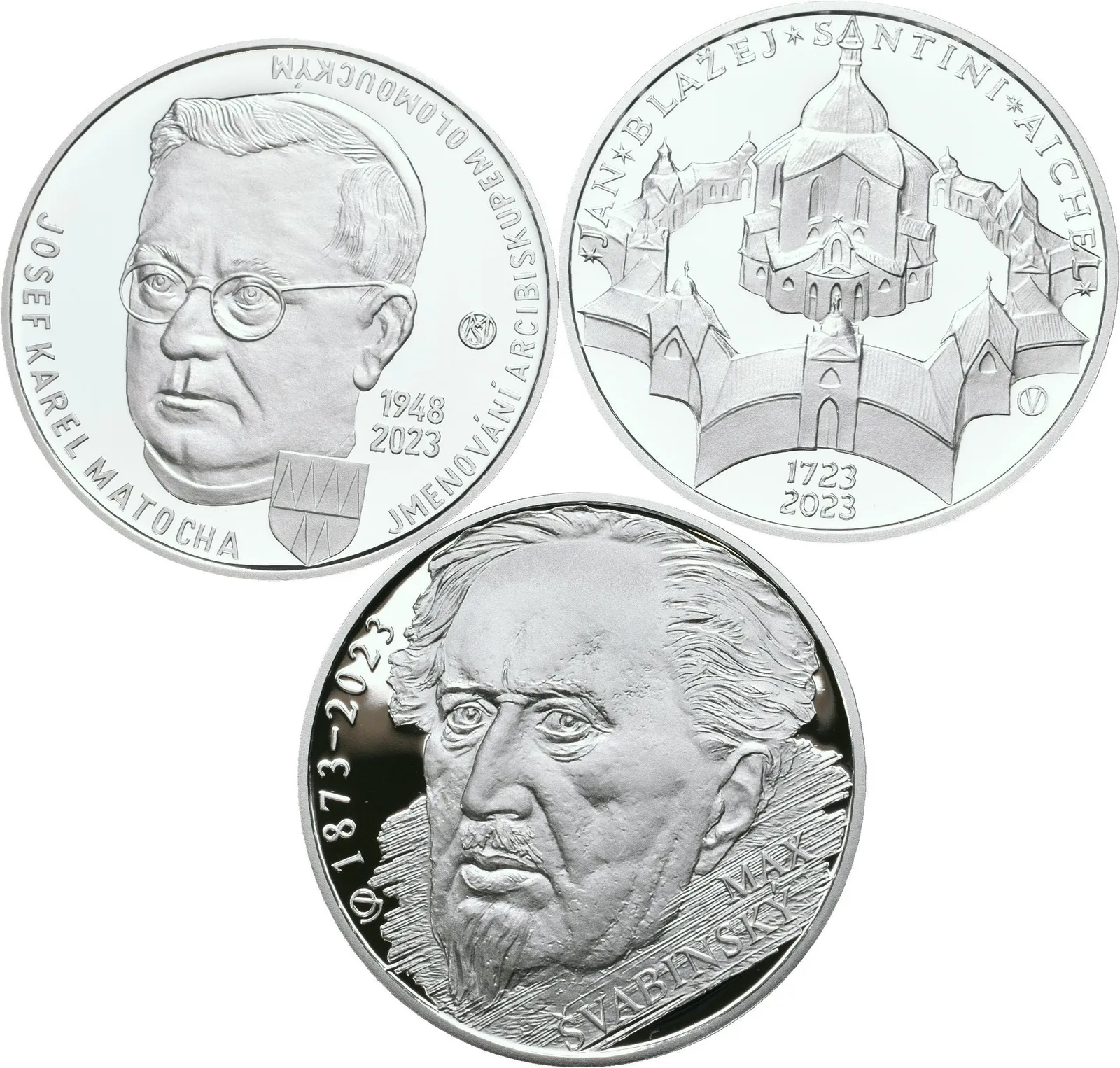 200 Kč 2023 - Josef Karel Matocha, Jan Blažej Santina a — 1