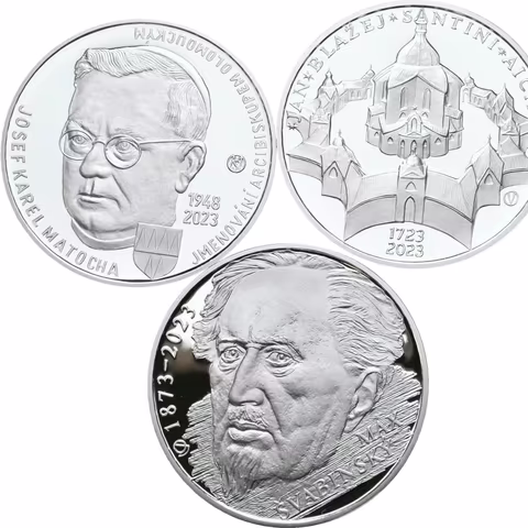 200 Kč 2023 - Josef Karel Matocha, Jan Blažej Santina a