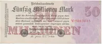 Německo, 50 Millionen Mark 1923, Ro.97a
