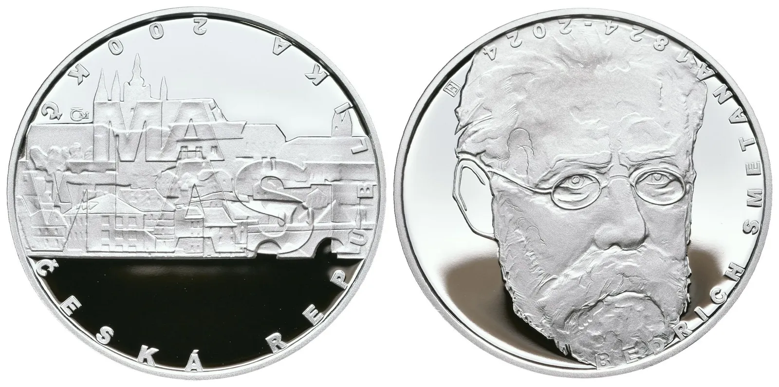 200 Kč 2024 - Bedřich Smetana, PROOF