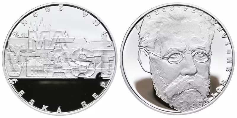 200 Kč 2024 - Bedřich Smetana, PROOF