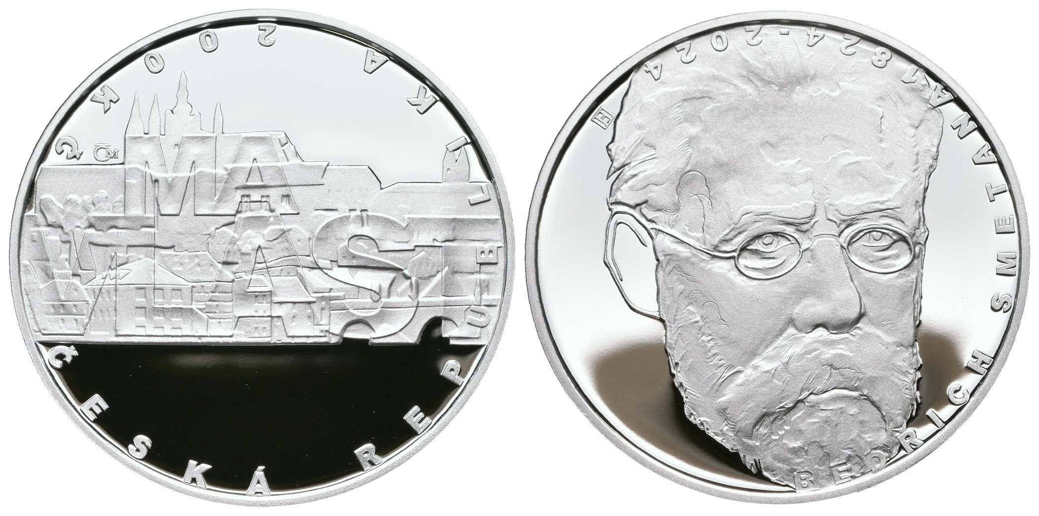 200 Kč 2024 - Bedřich Smetana, PROOF