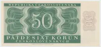 Československo, 50 Koruna 1950, II. vydání, Hej.88a - fotografie 2