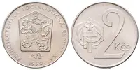 2 Koruna 1990